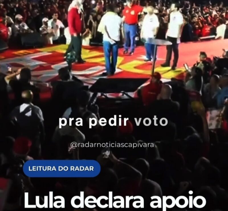 O presidente Lula declarou apoio a na disputa pelo Senado no Piauí durante ato político realizado em Teresina.