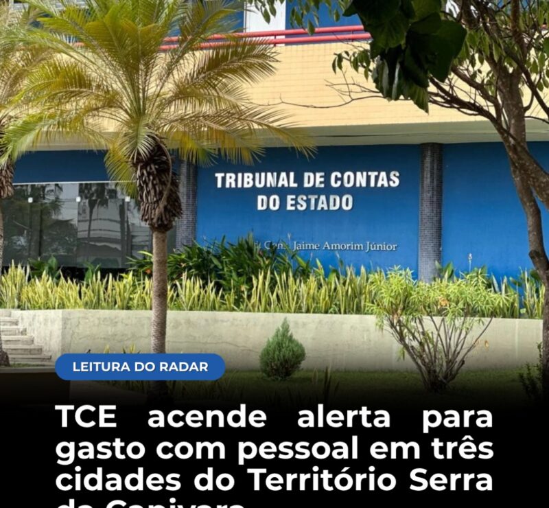 O Tribunal de Contas do Estado do Piauí, o TCE-PI, acendeu o alerta para os gastos com pessoal em três…