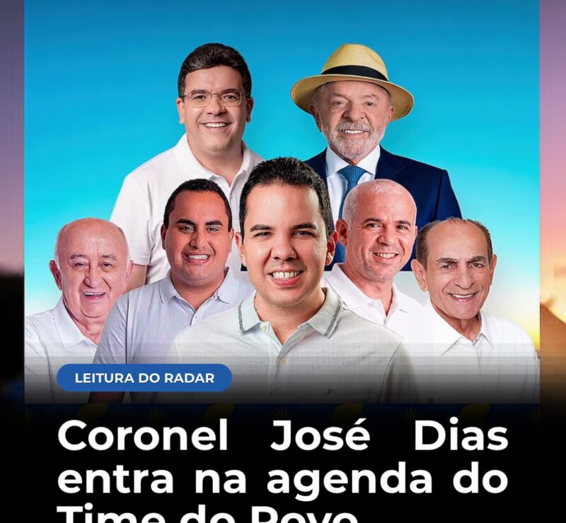O prefeito de Coronel José Dias, realiza neste sábado, 12 de setembro, um encontro do Time do Povo no…