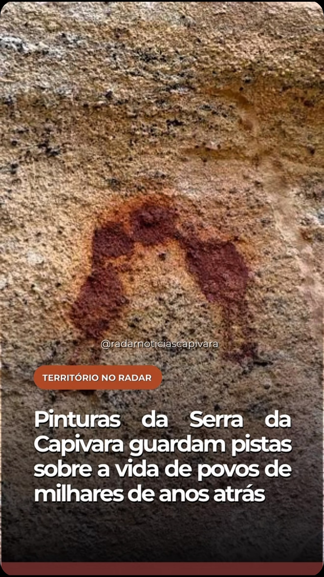 Os paredões da Serra da Capivara guardam muito mais que desenhos.