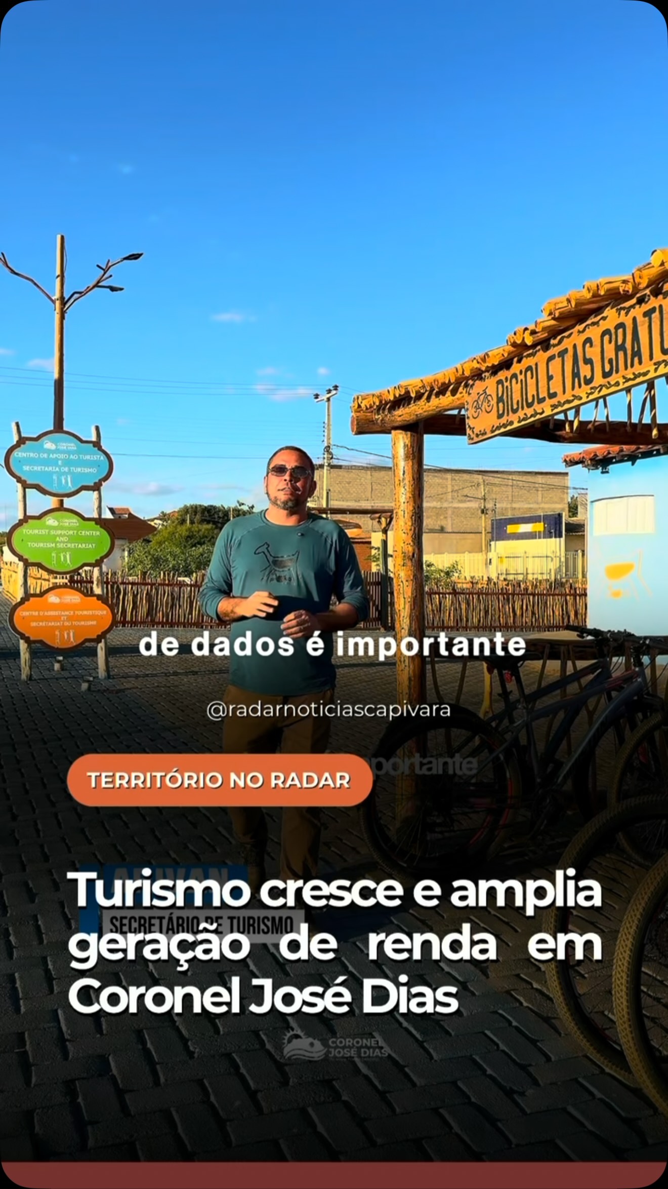 Turismo cresce e amplia geração de renda em Coronel José Dias