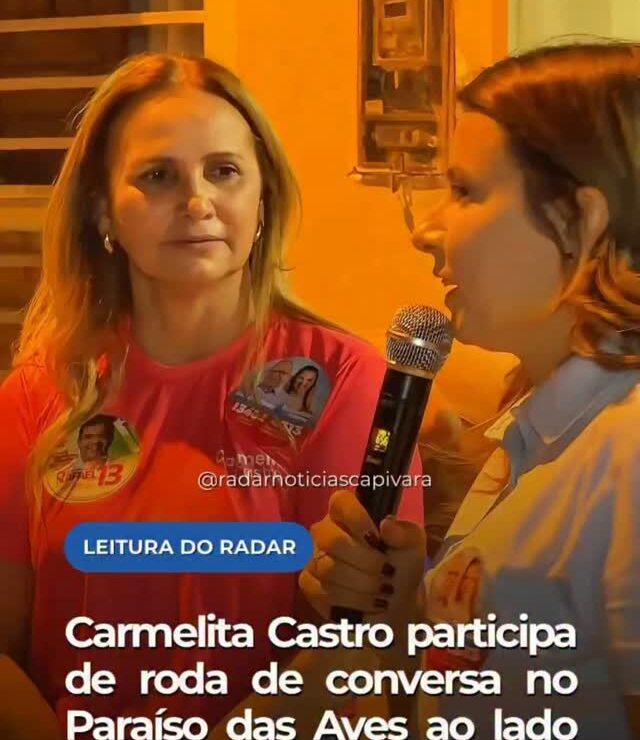 Carmelita Castro participa de roda de conversa no Paraíso das Aves
