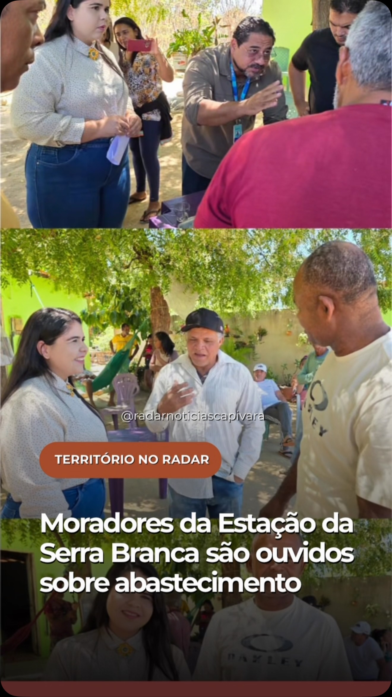 Moradores da Estação da Serra Branca são ouvidos em São Raimundo Nonato