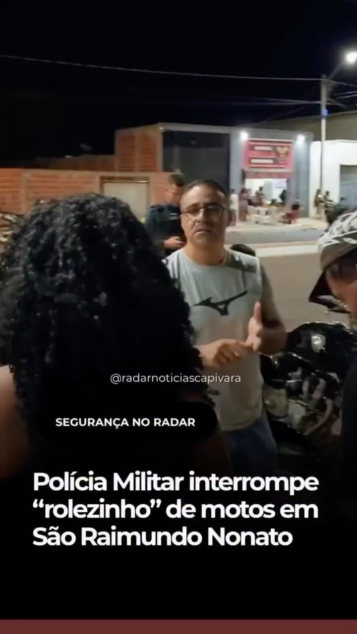 11º BPM interrompe “rolezinho” e remove 12 veículos em São Raimundo Nonato