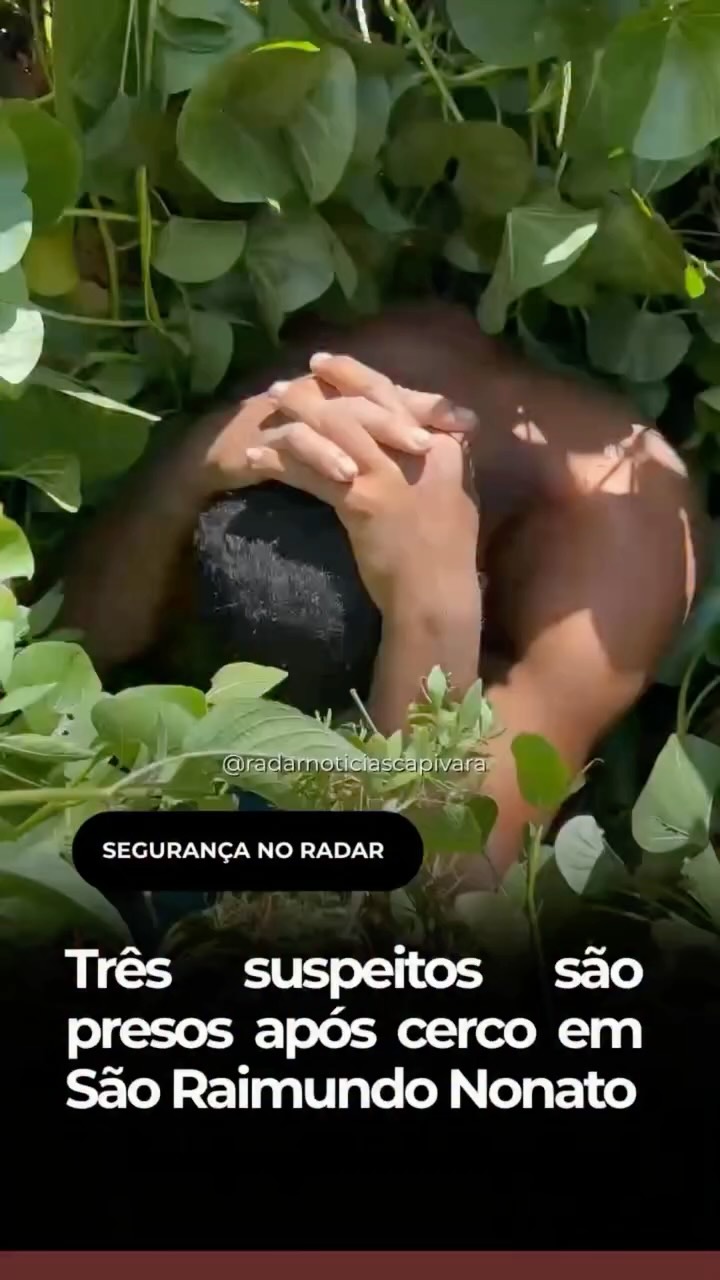 Três suspeitos são presos após cerco em São Raimundo Nonato