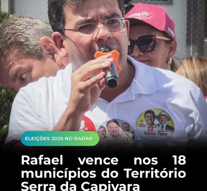 Rafael Fonteles vence nos 18 municípios da Serra da Capivara