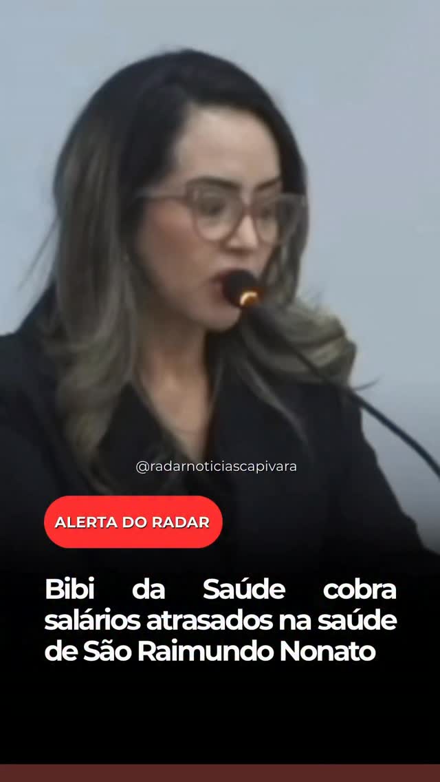 Bibi da Saúde cobra salários atrasados na saúde em São Raimundo Nonato