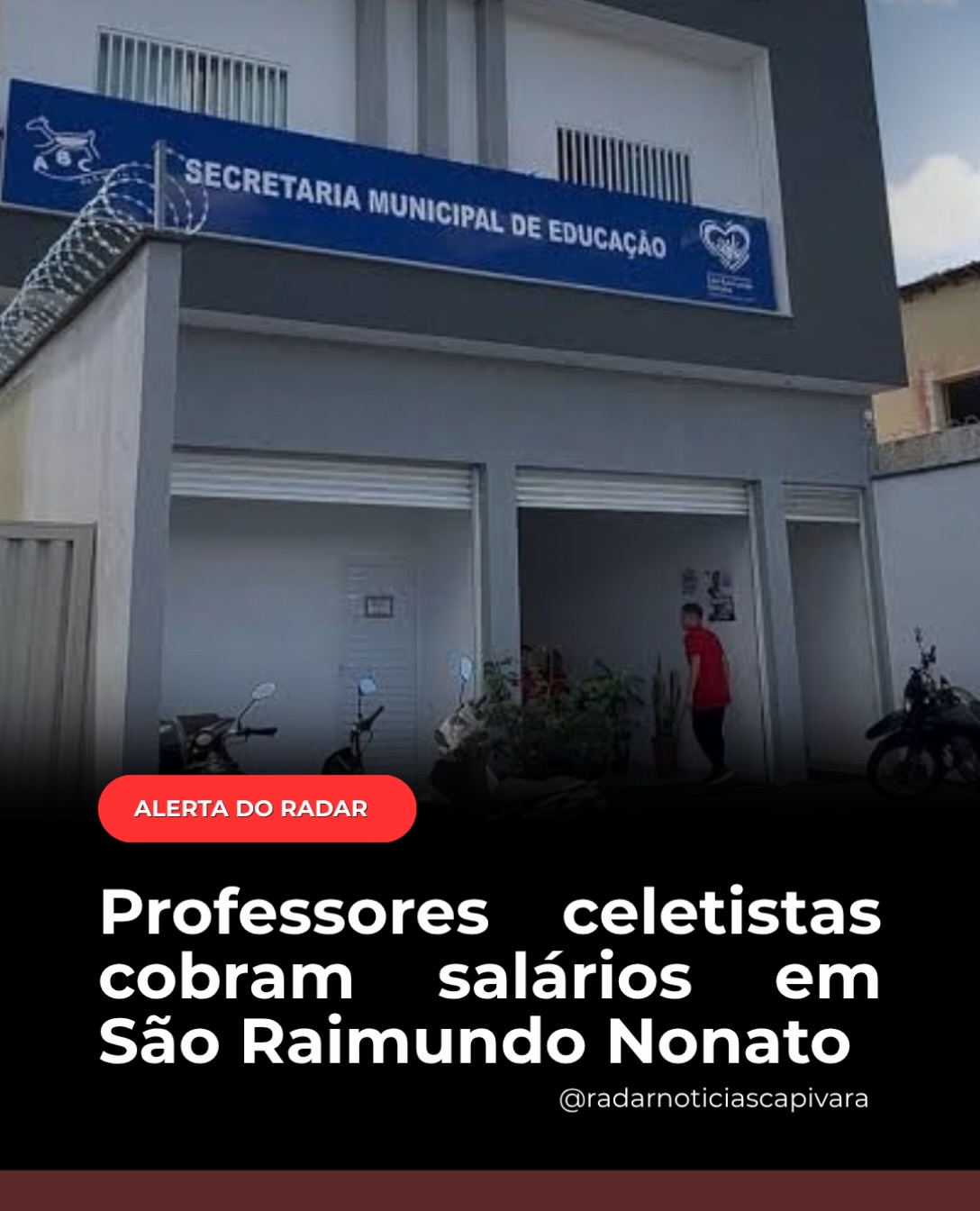 Professores celetistas cobram salários em São Raimundo Nonato