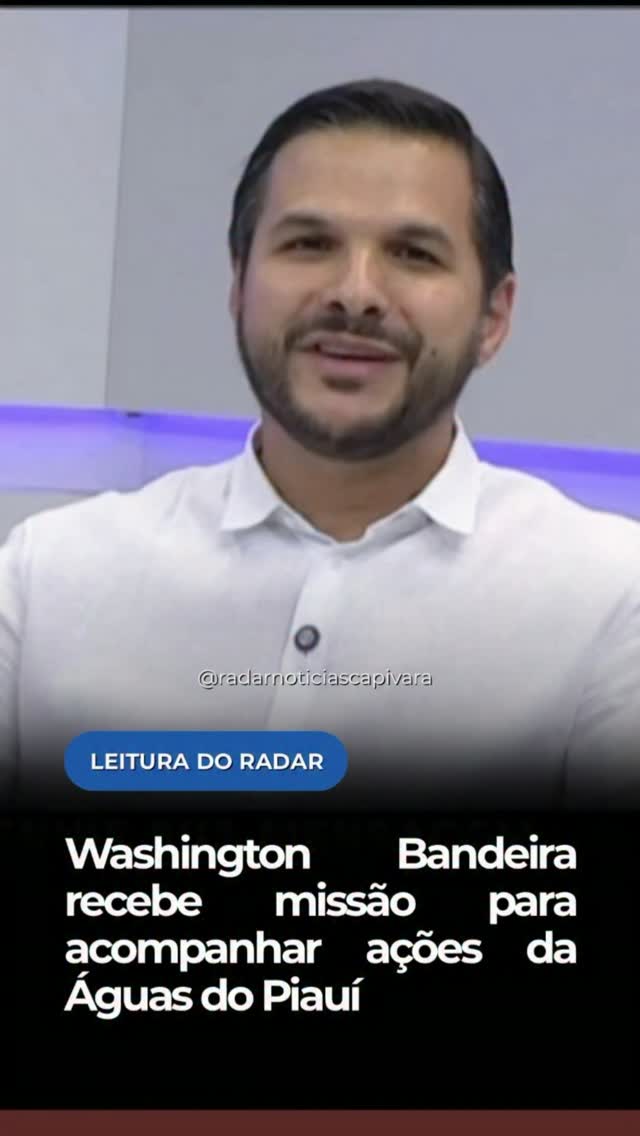 Washington Bandeira recebe missão para acompanhar ações da Águas do Piauí