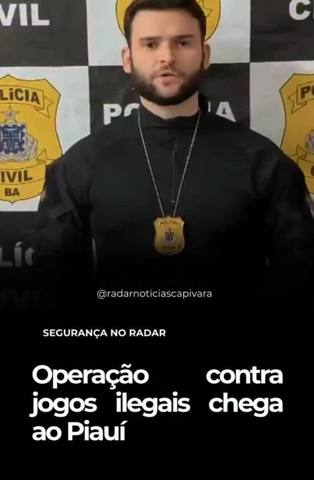 Operação contra jogos ilegais chega ao Piauí